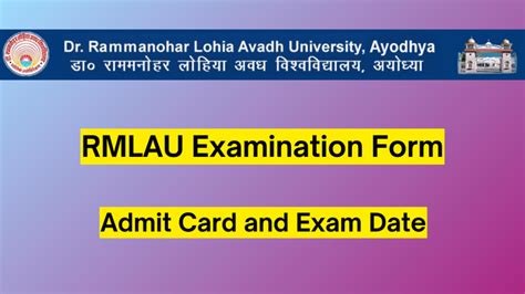 dr rmlau examination form online.